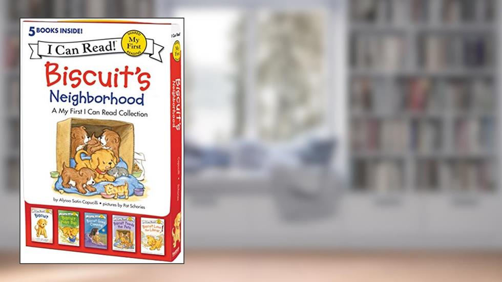 Biscuit's Neighborhood: A Box of 5 Stories for Beginning Readers and Dog Lovers (My First I Can Read), written by Alyssa Satin Capucilli