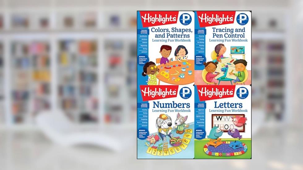 Highlights Preschool Learning Workbook Pack (Highlights Learning Fun Workbooks), written by Highlights Learning