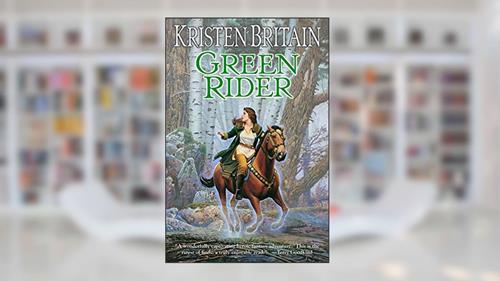 Cover from Green Rider, written by Kristen Britain