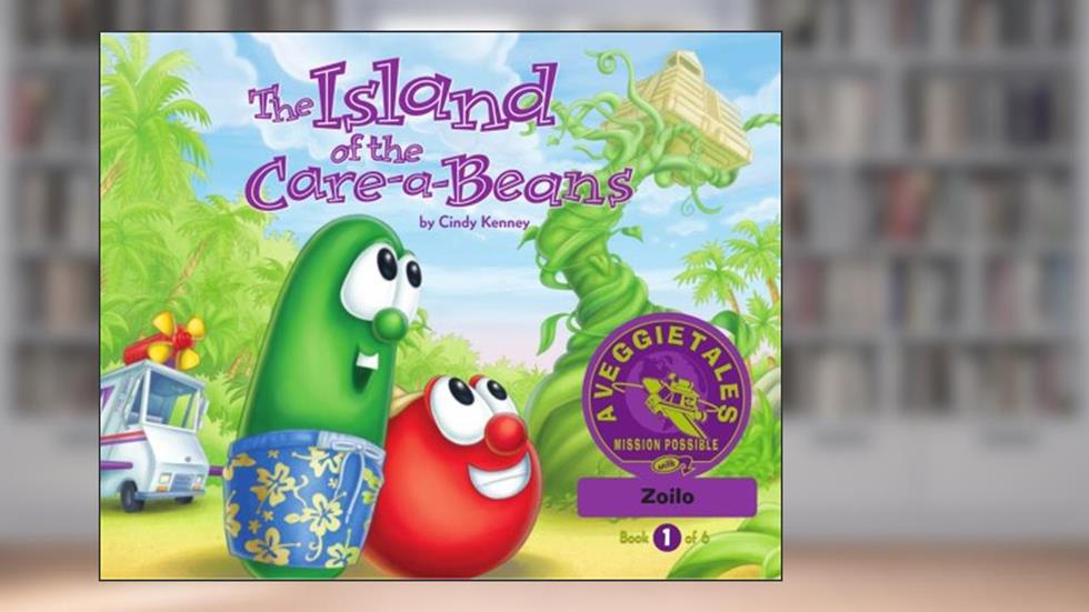 The Island of the Care-a-Beans - VeggieTales Mission Possible Adventure Series #1: Personalized for Zoilo (Girl), written by Cindy Kenney
