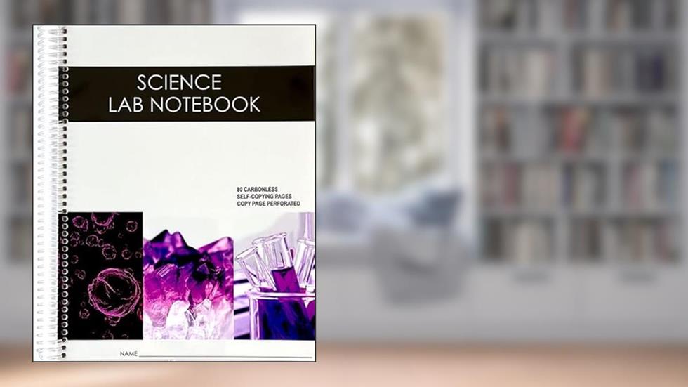 Science Notebook 80 Carbonless Duplicating Pages (Spiral Bound), written by Barbakam