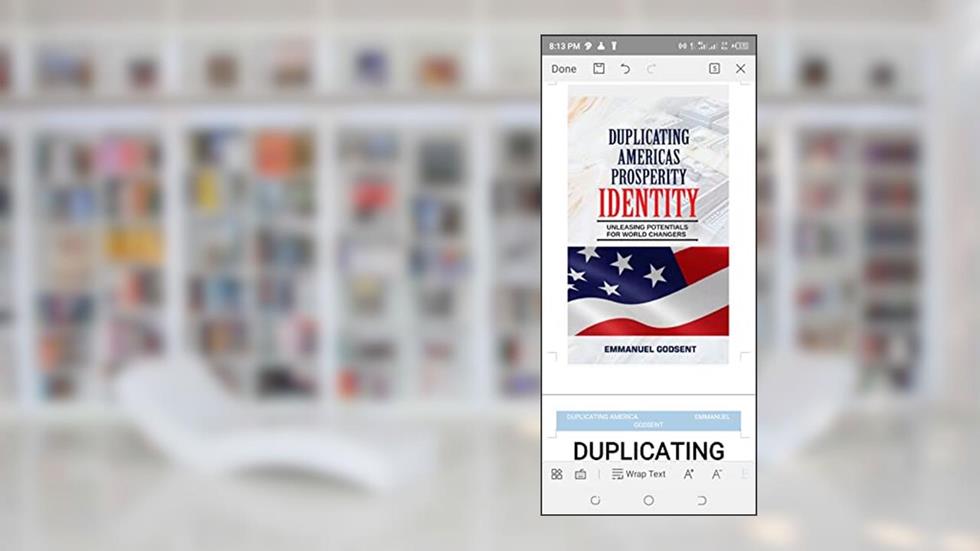 DUPLICATING AMERICA'S PROSPERITY IDENTITY: UNLEASHING POTENTIALS FOR WORLD CHANGERS, written by EMMANUEL GODSENT