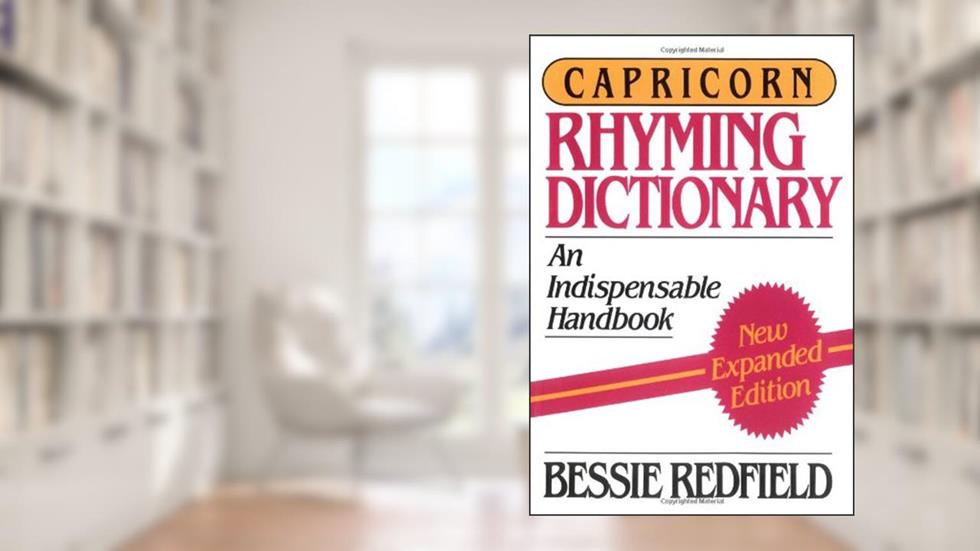 Capricorn Rhyming Dictionary, written by Bessie G. Redfield