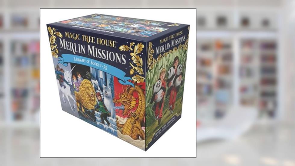 Magic Tree House Merlin Missions Books 1-25 Boxed Set, written by Mary Pope Osborne