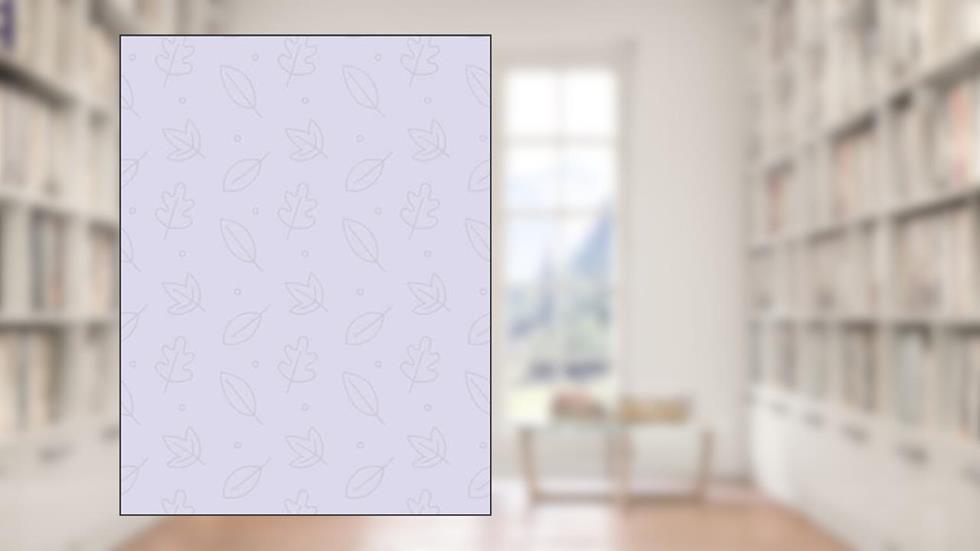 Notebook Monotone Grey Leaves: 100 Pages College Ruled 8.5x11 Inches, written by Amy J Journals