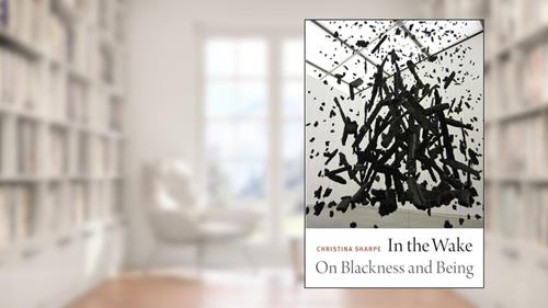 Cover from In the Wake: On Blackness and Being, written by Christina Sharpe