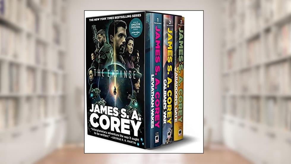 The Expanse Hardcover Boxed Set: Leviathan Wakes, Caliban's War, Abaddon's Gate: Now a Prime Original Series, written by James S. A. Corey