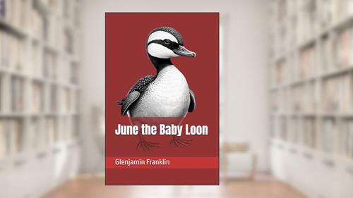 Cover from June the Baby Loon, written by Glenjamin Franklin