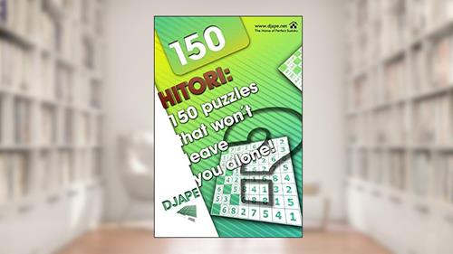 Cover from Hitori: 150 puzzles that won't leave you alone!, written by Dj Ape