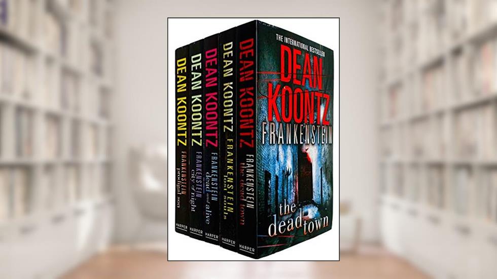 Frankenstein Series 5 Books Collection Set by Dean Koontz (Prodigal Son, City of Night, Dead and Alive, Lost Souls & The Dead Town), written by Dean Koontz