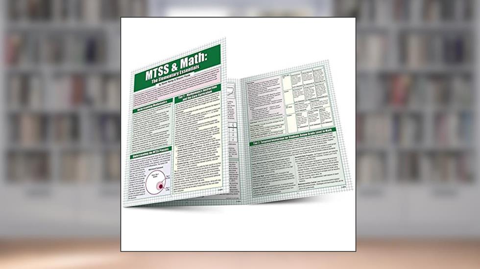 MTSS & Math: The Elementary Essentials, written by Karen Kemp; Sharon Poole