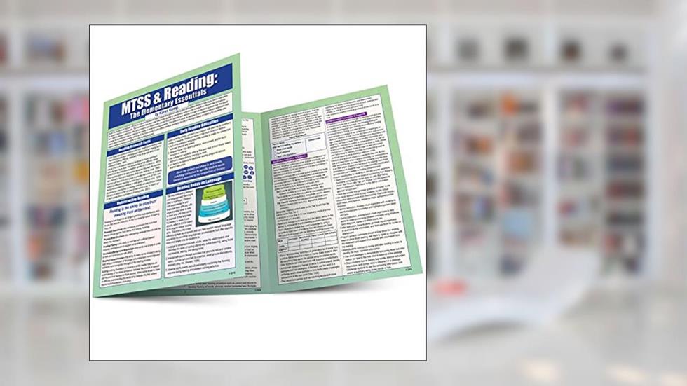 MTSS & Reading: The Elementary Essentials, written by Karen Kemp