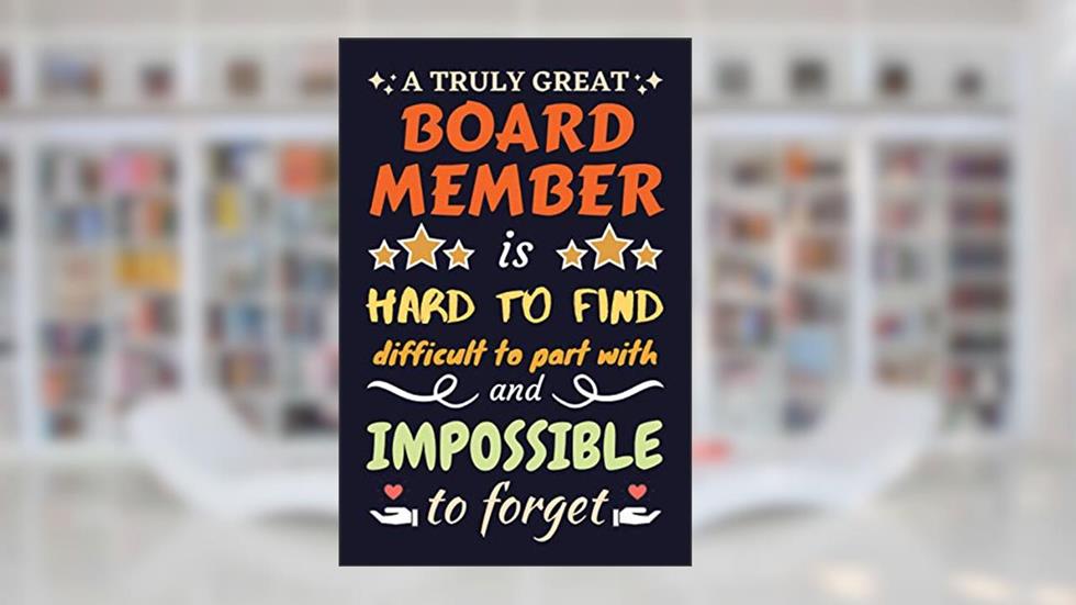 Board Member Gifts: Lined Notebook Journal Diary Paper Blank, an Appreciation Gift for Board Member to Write in (Volume 7), written by CloudCorner Press