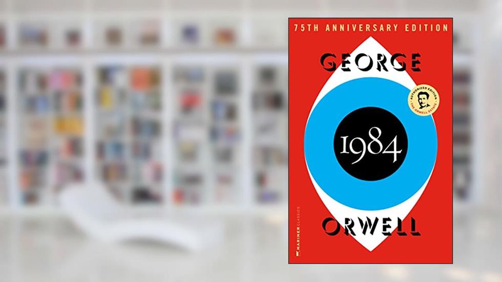 1984, written by George Orwell
