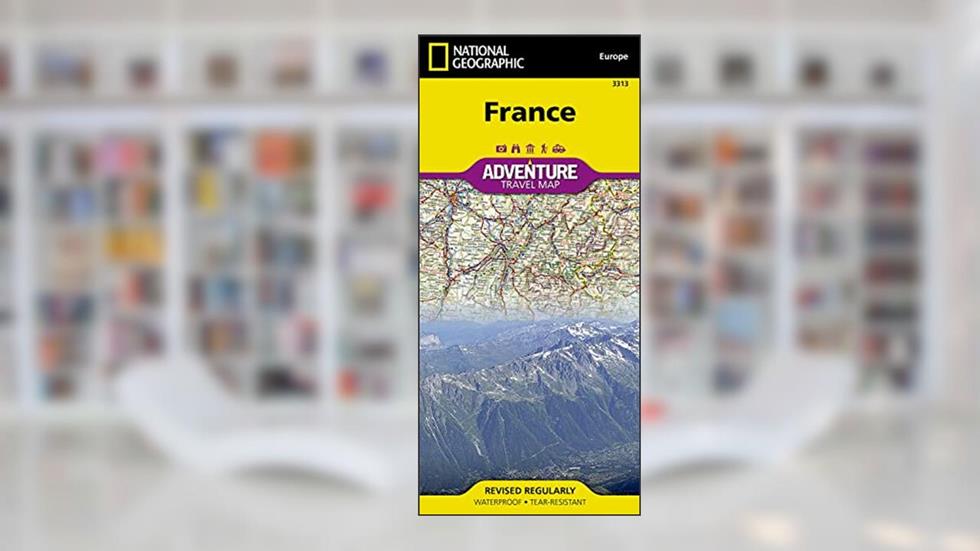 France Map (National Geographic Adventure Map, 3313), written by National Geographic Maps - Adventure