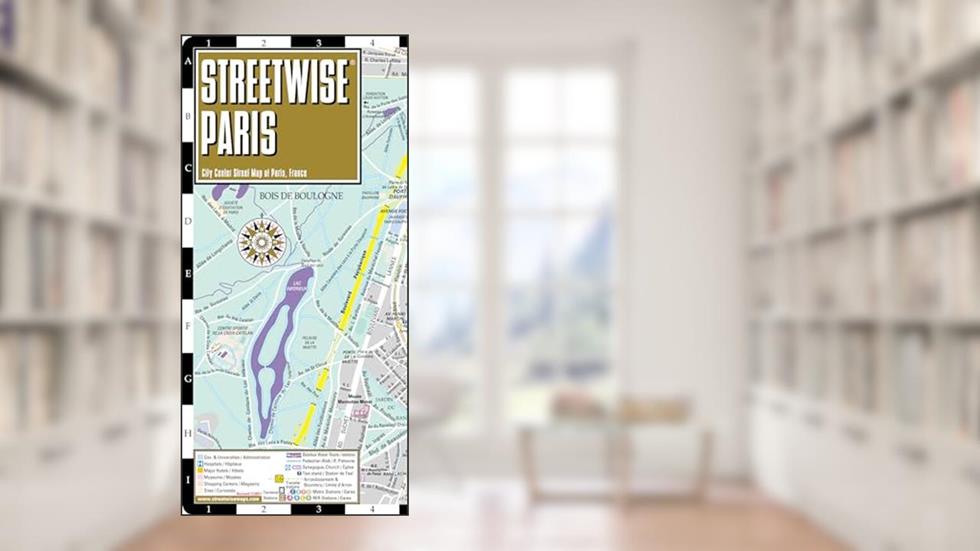 Streetwise Paris Map - Laminated City Center Street Map of Paris, France (Michelin Streetwise Maps), written by Michelin