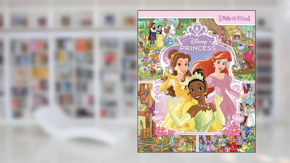 Disney Princess Cinderella, Tangled, Aladdin and More!- Look and Find Activity Book - PI Kids, written by Editors of Phoenix International Publications