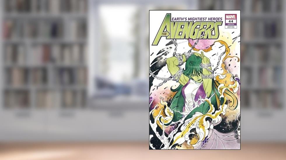 The Avengers #44 Variant Cover by Peach Momoko with Rated Comics Acrylic Backer, written by Jason Aaron