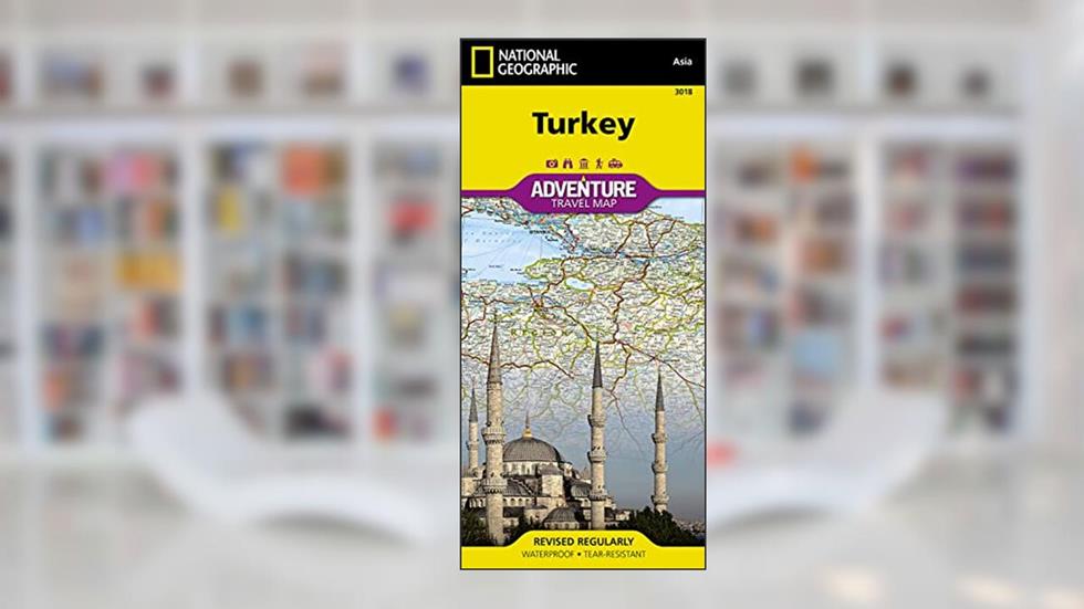 Türkiye (Turkey) Map (National Geographic Adventure Map, 3018), written by National Geographic Maps - Adventure