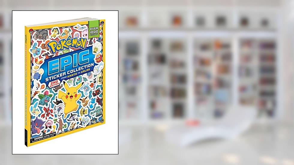 Pokémon Epic Sticker Collection 2nd Edition: From Kanto to Galar (2) (Pokemon Epic Sticker Collection), written by Pikachu Press