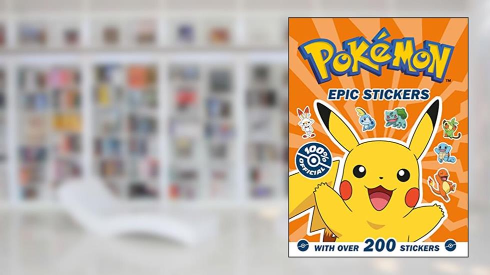 Pokemon Epic stickers: NEW for 2022 Best Sticker Activity for Pokémon fans, written by Pokémon