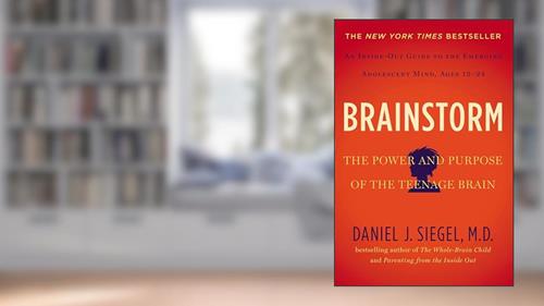 Cover from Brainstorm: The Power and Purpose of the Teenage Brain, written by Daniel J. Siegel M.D.