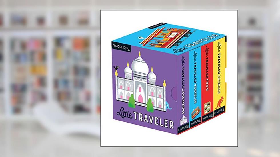 Little Traveler Board Book Set, written by Mudpuppy