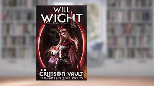 Cover from The Crimson Vault (The Traveler's Gate Trilogy Book 2), written by Will Wight