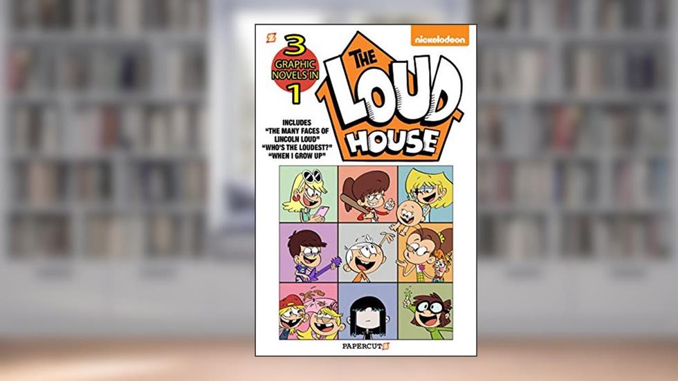 The Loud House 3-in-1 #4: The Many Faces of Lincoln Loud, Who's the Loudest? and The Case of the Stolen Drawers (4), written by The Loud House Creative Team