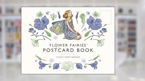Cover from Flower-Fairies Postcard Book, written by Cicely Mary Barker