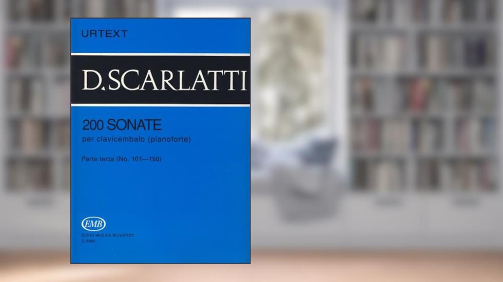 200 SONATE PER CLAVICEMBALO 3 (PIANOFORTE) PIANO, written by DOMENICO SCARLATTI