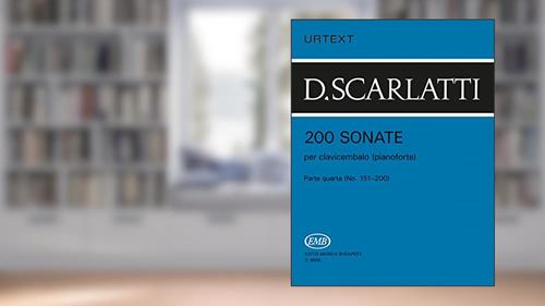 Cover from Scarlatti: 200 Sonatas - Volume 4, written by DOMENICO SCARLATTI