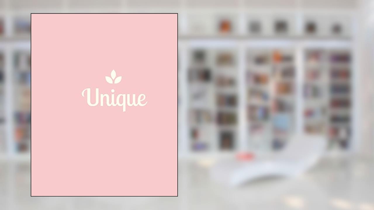 Unique: A Notebook For The Unique Women,Girls & Teen For Journaling,A Best Gift For Her 8x10,110 Lined Pages, written by The Uniqe One