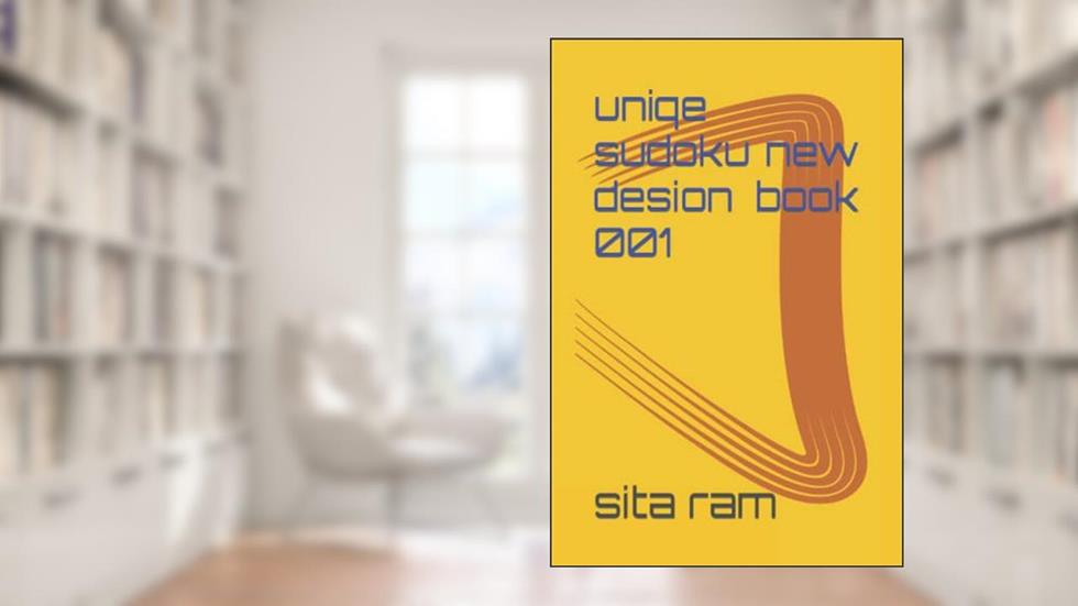 uniqe sudoku new desion book 001, written by sita ram