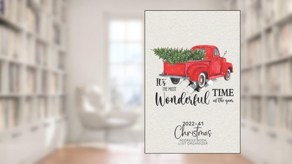 Christmas Card Address Book And Tracker 2022-2041: 20 Year Tracking for Holiday Card Mailings You Send and Received With Tabs, written by Dora Marine