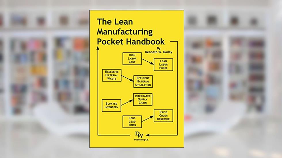 The Lean Manufacturing Pocket Handbook, written by Kenneth W. Dailey