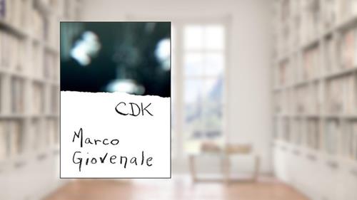Cover from CDK, written by Marco Giovenale