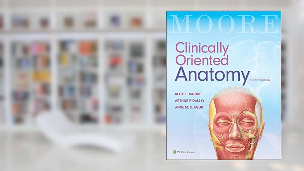 Clinically Oriented Anatomy, written by Keith L. Moore MSc  PhD  Hon. DSc  FIAC; Arthur F. Dalley II PhD  FAAA; Anne M. R. Agur BSc (OT)  MSc  PhD  FAAA