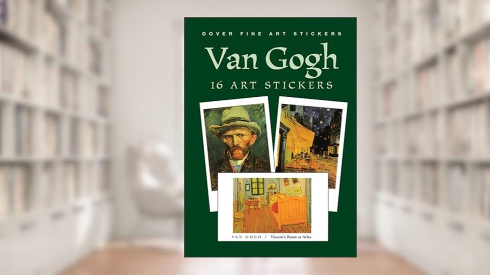 Van Gogh: 16 Art Stickers (Dover Art Stickers), written by Vincent Van Gogh