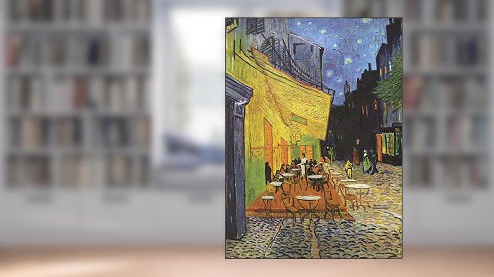 Van Gogh's Cafe Terrace at Night Notebook, written by Vincent Van Gogh