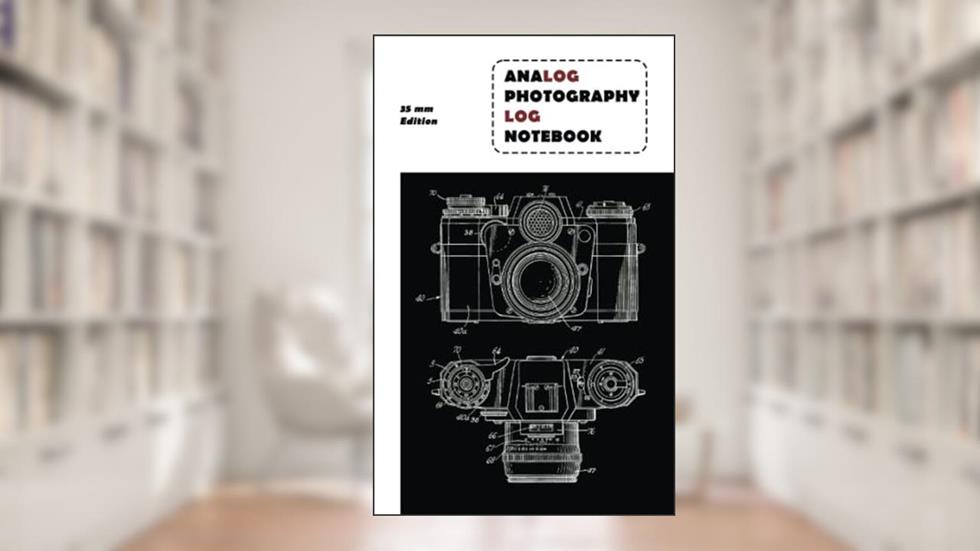 Analog Photography Log Notebook 35 mm Edition: 5" x 8" size, written by Gandhi Emanuel Ponce Juárez