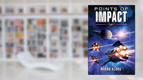 Cover from Points of Impact (Frontlines Book 6), written by Marko Kloos