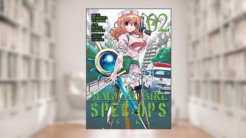 Cover from Magical Girl Spec-Ops Asuka Vol. 2, written by Makoto Fukami
