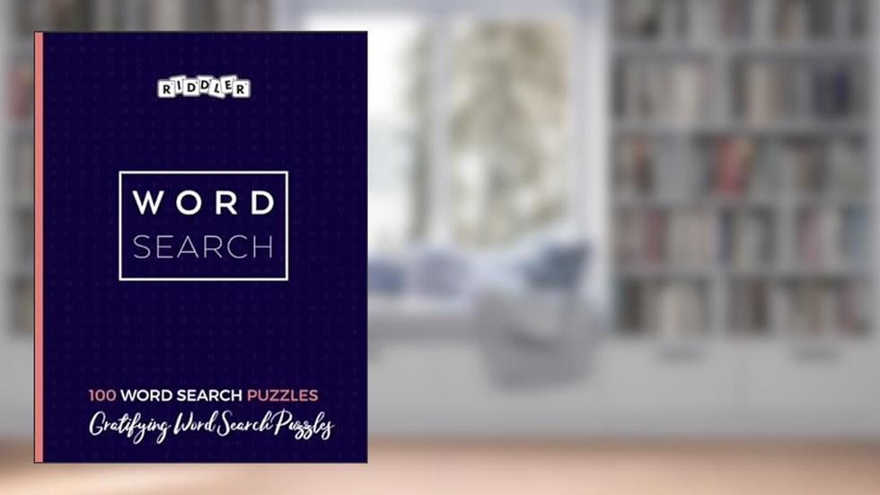 Gratifying Word Search Puzzles, written by Riddler Books