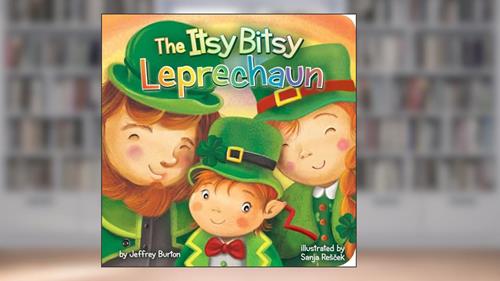 Cover from The Itsy Bitsy Leprechaun, written by Jeffrey Burton