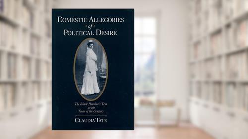 Cover from Domestic Allegories of Political Desire: The Black Heroine's Text at the Turn of the Century, written by Claudia Tate