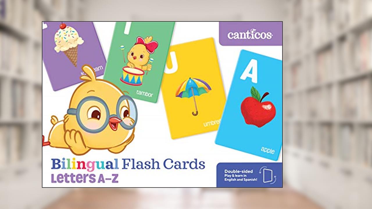 Canticos Bilingual Flash Cards: Letters A-Z (Canticos Cards), written by Susie Jaramillo
