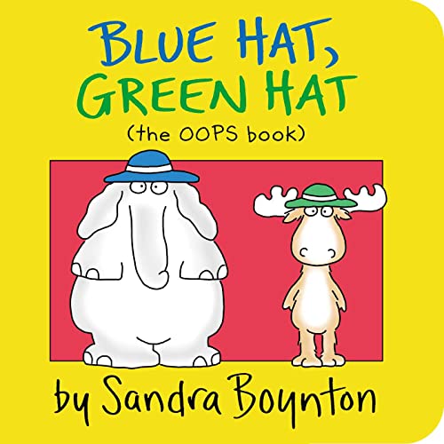 Read Blue Hat, Green Hat, written by Sandra Boynton