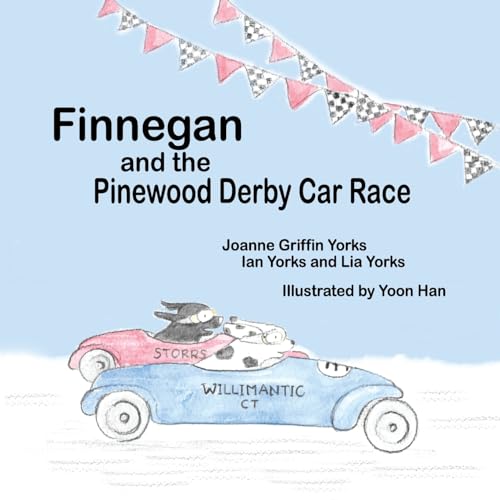 Read Finnegan and the Pinewood Derby Car Race, written by Joanne Griffin Yorks