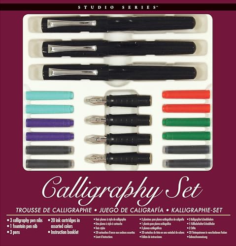 Read Studio Series Calligraphy Pen Set, written by Peter Pauper Press
